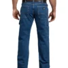Jeans da carpentiere in denim a gamba dritta e vestibilità comoda