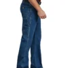 Jeans da carpentiere in denim a gamba dritta e vestibilità comoda