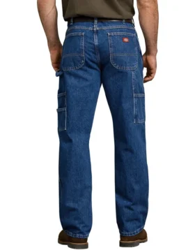 Jeans da carpentiere in denim dalla vestibilità comoda con rinforzo Double Knee sulle ginocchia