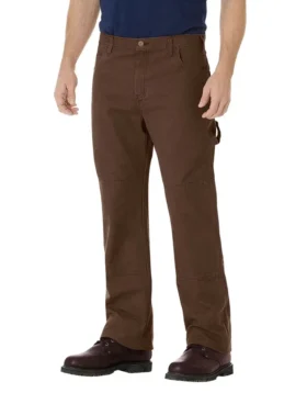 Jeans da carpentiere in tela di cotone a vestibilità dritta e rilassata con Double Knee di rinforzo sulle ginocchia