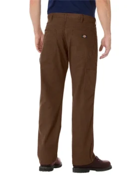 Jeans da carpentiere in tela di cotone a vestibilità dritta e rilassata con Double Knee di rinforzo sulle ginocchia