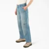 Jeans da donna a vestibilità ampia con Double Knee