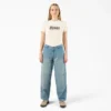 Jeans da donna a vestibilità ampia con Double Knee
