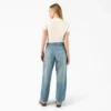 Jeans da donna a vestibilità ampia con Double Knee