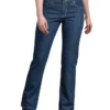 Jeans da donna in denim con vestibilità comoda e fodera in flanella Jeans da donna in denim con vestibilità comoda e fodera in flanella