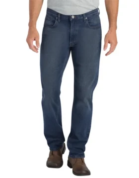 Jeans in denim a 5 tasche con gamba dritta e vestibilità regolare della serie X di Dickies