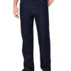 Jeans in denim a gamba dritta e vestibilità ampia