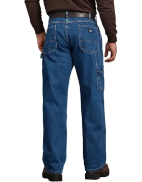 Jeans in denim da carpentiere dalla vestibilità ampia