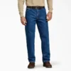 Jeans in denim pesante a gamba dritta e vestibilità comoda Jeans in denim pesante a gamba dritta e vestibilità comoda