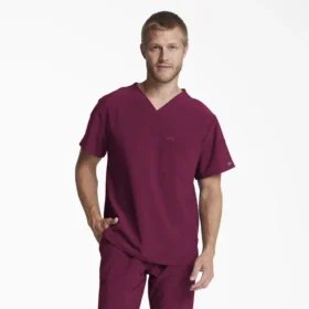 Maglia da lavoro da uomo Eds Essentials con scollo a V da infilare nei pantaloni Maglia da lavoro da uomo Eds Essentials con scollo a V da infilare nei pantaloni