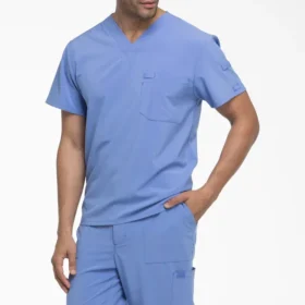 Maglia da lavoro da uomo Eds Essentials con scollo a V da infilare nei pantaloni Maglia da lavoro da uomo Eds Essentials con scollo a V da infilare nei pantaloni