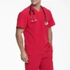 Maglia da lavoro da uomo Eds Essentials con scollo a V da infilare nei pantaloni Maglia da lavoro da uomo Eds Essentials con scollo a V da infilare nei pantaloni