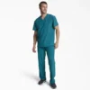 Maglia da lavoro da uomo Eds Essentials con scollo a V da infilare nei pantaloni Maglia da lavoro da uomo Eds Essentials con scollo a V da infilare nei pantaloni