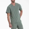 Maglia da lavoro da uomo Eds Essentials con scollo a V da infilare nei pantaloni Maglia da lavoro da uomo Eds Essentials con scollo a V da infilare nei pantaloni