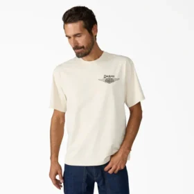 Maglietta con stampa cowboy Dickies X Harley-Davidson® in lavaggio vintage