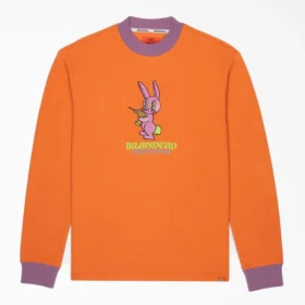Maglione in maglia a nido d’ape con ricamo Brain Dead