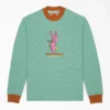 Maglione in maglia a nido d’ape con ricamo Brain Dead Maglione in maglia a nido d’ape con ricamo Brain Dead