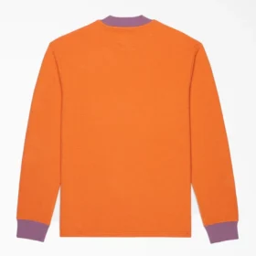 Maglione in maglia a nido d’ape con ricamo Brain Dead