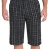 Pantaloncini a quadri con tasche multiuso, vestibilità regolare, 13″ Pantaloncini a quadri con tasche multiuso, vestibilità regolare, 13″