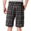 Pantaloncini cargo a quadri Performance Flex da 11″ con vestibilità comoda