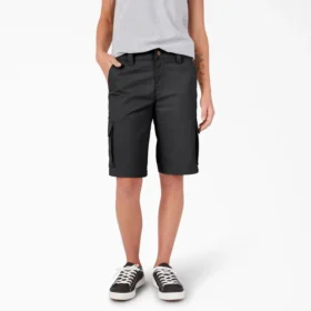 Pantaloncini cargo da donna a vestibilità comoda, 11″