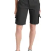 Pantaloncini cargo da donna in cotone con vestibilità comoda da 11″