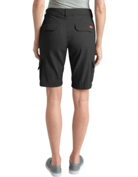 Pantaloncini cargo da donna in cotone con vestibilità comoda da 11″