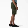 Pantaloncini cargo in tela di cotone con vestibilità comoda e elastica, 11″ Pantaloncini cargo in tela di cotone con vestibilità comoda e elastica, 11″