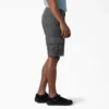 Pantaloncini cargo in tela di cotone con vestibilità comoda e elastica, 11″ Pantaloncini cargo in tela di cotone con vestibilità comoda e elastica, 11″