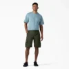 Pantaloncini cargo in tela di cotone con vestibilità comoda e elastica, 11″ Pantaloncini cargo in tela di cotone con vestibilità comoda e elastica, 11″