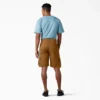 Pantaloncini cargo in tela di cotone con vestibilità comoda e elastica, 11″ Pantaloncini cargo in tela di cotone con vestibilità comoda e elastica, 11″