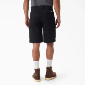 Pantaloncini cargo Tradebuilt in tela di cotone, 11″