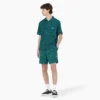 Pantaloncini con coulisse dal taglio moderno con stampa zebrata, 15 cm Pantaloncini con coulisse dal taglio moderno con stampa zebrata, 15 cm