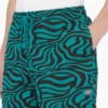 Pantaloncini con coulisse dal taglio moderno con stampa zebrata, 15 cm Pantaloncini con coulisse dal taglio moderno con stampa zebrata, 15 cm