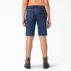 Pantaloncini da carpentiere da donna dalla vestibilità comoda, 11″