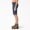 Pantaloncini da carpentiere da donna dalla vestibilità comoda, 11″