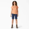 Pantaloncini da carpentiere da donna dalla vestibilità comoda, 11″