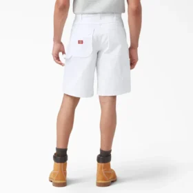 Pantaloncini da carpentiere e imbianchino dalla vestibilità comoda, 11″