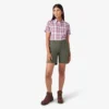 Pantaloncini da carpentiere in tela di cotone per donna, 7″ Pantaloncini da carpentiere in tela di cotone per donna, 7″
