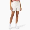 Pantaloncini da donna in tela di cotone, vestibilità regolare, 5″ Pantaloncini da donna in tela di cotone, vestibilità regolare, 5″