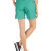 Pantaloncini da donna in tela elasticizzata con vestibilità comoda da 7″