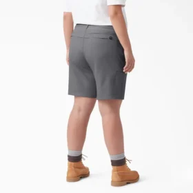 Pantaloncini da donna taglie forti con vestibilità comoda e sistema di raffreddamento, 9″ Pantaloncini da donna taglie forti con vestibilità comoda e sistema di raffreddamento, 9″