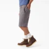 Pantaloncini da lavoro a quadri, 11″