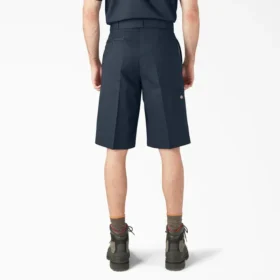 Pantaloncini da lavoro a vestibilità ampia e davanti piatto, 13″ Pantaloncini da lavoro a vestibilità ampia e davanti piatto, 13″