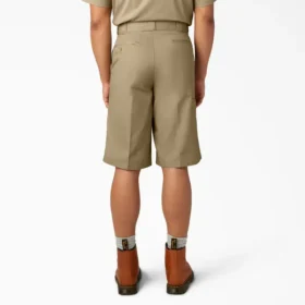 Pantaloncini da lavoro a vestibilità ampia e davanti piatto, 13″ Pantaloncini da lavoro a vestibilità ampia e davanti piatto, 13″