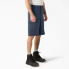 Pantaloncini da lavoro a vestibilità ampia e davanti piatto, 13″ Pantaloncini da lavoro a vestibilità ampia e davanti piatto, 13″