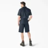 Pantaloncini da lavoro a vestibilità ampia e davanti piatto, 13″