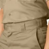 Pantaloncini da lavoro a vestibilità ampia e davanti piatto, 13″