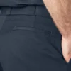 Pantaloncini da lavoro a vestibilità ampia e davanti piatto, 13″