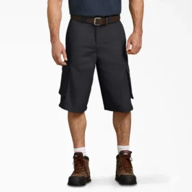 Pantaloncini da lavoro cargo Flex Loose Fit, 13″